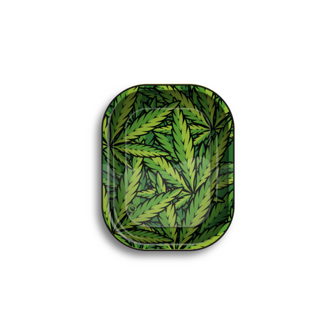 FIRE-FLOW™ Rolling Tray Micro | Leaves 33 Green