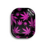 FIRE-FLOW™ Rolling Tray Micro | Leaves Pink Metallic