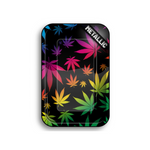 FIRE-FLOW™ Rolling Tray Small | Leaves Gradient Metallic