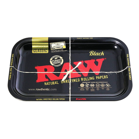 RAW® Rolling Tray Small | Classic Black