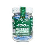 PURIZE® Xtra Slim Size Aktivkohlefilter 100 | Glas